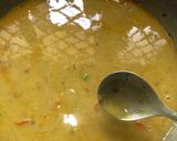 A picture of step 3 of Dal batti with garlice chutney.