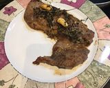 Foto langkah ke 9 dari resep Garlic Butter Steak with Mushroom Sauce.