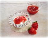 A picture of step 3 of Easy in the Microwave Strawberry Sauce.