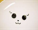 A picture of step 3 of Jewelpet Labra Character Bento.