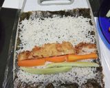 Foto langkah ke 3 dari resep Chicken Katsu Sushi.