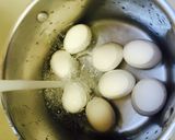 A picture of step 1 of Perfect Boiled Eggs.