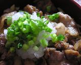 A picture of step 10 of Refreshing Pork Don Rice Bowl with Ponzu Sauce and Grated Daikon Radish.
