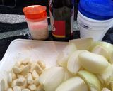 Foto do passo 1 de Tempero de cebola e alho para congelar