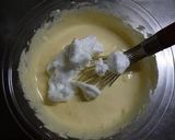 A picture of step 3 of Fluffy Strawberry Cream Swiss Roll.