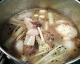 A picture of step 6 of Creamy Chicken Noodle Soup.