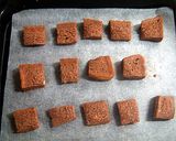 A picture of step 3 of White Bread Soaked in Chocolate Snack.