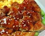 A picture of step 7 of Foolproof Oyako Don with Creamy Eggs.