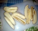 A picture of step 1 of Bananapan Chocolate.