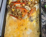 Foto del paso 3 de la receta: Omelette con vegetales salteados en La Planchetta 🍳🫶