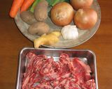 A picture of step 1 of Meltingly Tender Beef Tendon Curry.
