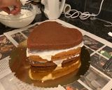 A picture of step 11 of Eggless chocolate cake with Fondant.