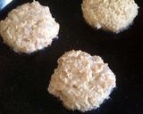 A picture of step 6 of Vickys Coconut Prawn Patties with Mango Salsa, GF DF EF SF NF.