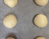 A picture of step 4 of Round Bread Rolls Filled with Anko - Made in a Bread Machine.