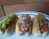 Foto del paso 9 de la receta: Mini hot dogs saludables🌭🥕🌶🥑🌰🍅🧀