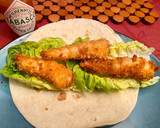 Foto del paso 4 de la receta: Tacos con camarones en tempura y mahonesa estilo chipotle 🌶🌶