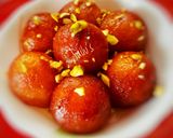 A picture of step 13 of Khoya Gulabjamun.