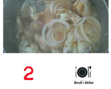 A picture of step 2 of Peppered chicken.