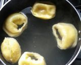 Foto del paso 6 de la receta: Agnolottis facilísimos con tapas de empanada, rellenos de jamón,