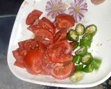 A picture of step 2 of Alu Qeema🍽😋😋.