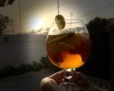 A picture of step 6 of Saudi champagne.