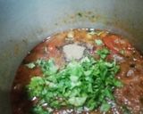 A picture of step 5 of Spicy Chana Masala.