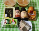 Foto langkah ke 1 dari resep Roti Pandan Talas Isi Srikaya.