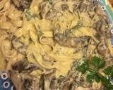 Creamy Pasta with Mushrooms recipe step 5 photo