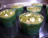 A picture of step 12 of Just Mix Easy and Moist Green Tea Cupcakes.