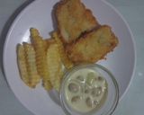 Foto langkah ke 3 dari resep Fish and Chip Saus Jamur.