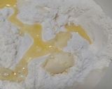 A picture of step 1 of Beef mayo bread.