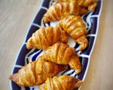 Foto del paso 4 de la receta: Croissant de hojaldre relleno de cabello de ángel (en airfryer)