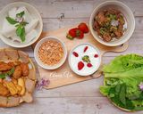 Hình bước làm 5 của món Bún đậu vét tủ lạnh