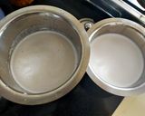 A picture of step 1 of Parappu Paysam.