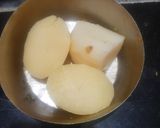 A picture of step 1 of Poha Barley Tikki.