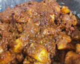 A picture of step 9 of Sindhi biryani.