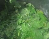 Foto langkah ke 1 dari resep Tumis Bayam Telur.