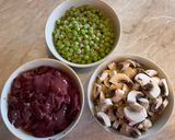 Budapest ragu csirkemájból recept fázis 2 fotója