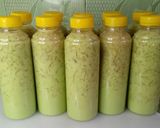 Foto langkah ke 5 dari resep SUSU JELLY LUMUT ‼️ BISA UNTUK IDE JUALAN.
