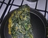 Foto del paso 3 de la receta: Omelette de espinaca !!