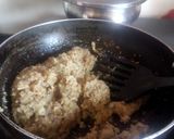 A picture of step 3 of Chocolate coconut ladoo.