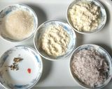 A picture of step 1 of Coconut and paneer barfi.