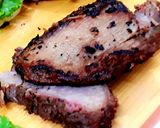 A picture of step 2 of Hunter beef burgers.