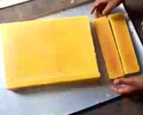 நெய் மைசூர் பாகு(ghee mysorepak recipe in tamil) ரெசிபி ஸ்டேப் 9 புகைப்படம்