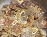 A picture of step 1 of Oxtail Stew.