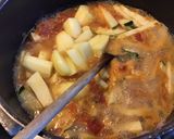 Une image de l'étape 5 de Mijoté de céleri rave courgette tomates pommes de terre et citron confit.