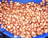 A picture of step 2 of Kunun Gyada with rice.