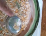 A picture of step 1 of Breadcrumb chicken drumsticks two ways.