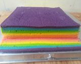 Foto langkah ke 6 dari resep Rainbow Mini Roll.