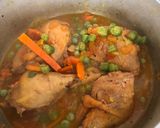 Foto del paso 5 de la receta: Pollo a la Jardinera 🍗 (paso a paso)